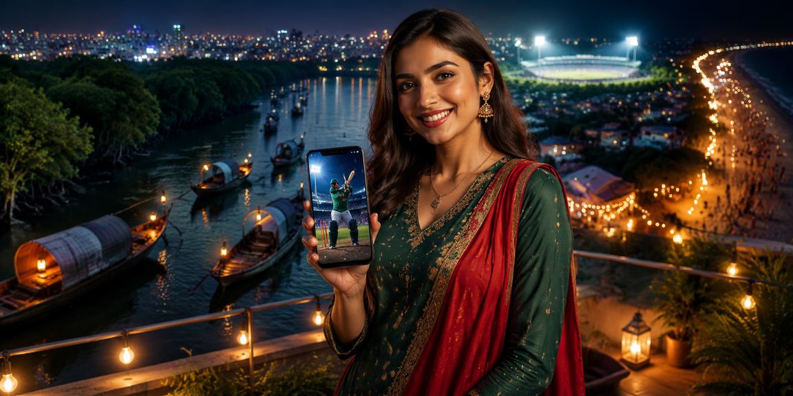 কক্সবাজার সমুদ্র সৈকতে ক্রিকেট বেটিং উপভোগ করছেন খেলোয়াড়
